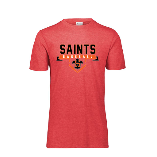 [3065-6310-RED-AS-LOGO1] Men's Ultra-blend T-Shirt (Adult S, Red, Logo 1)