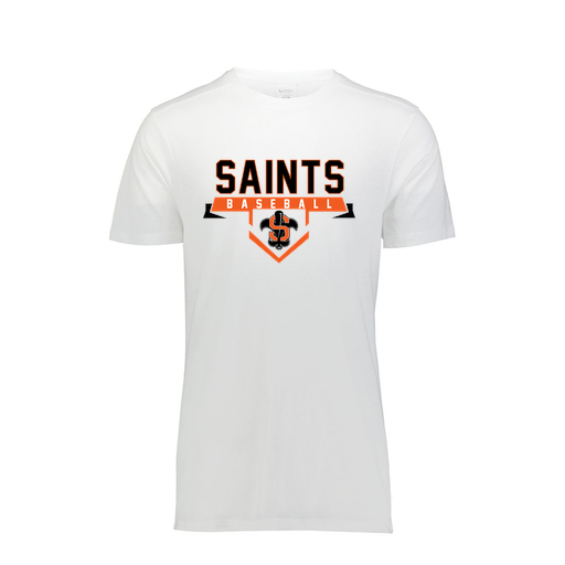 [FTSCUBWH-YS-LOGO1] Decker Youth Tri-Blend T-Shirt - Short Sleeve (Youth S, White, Logo 1)