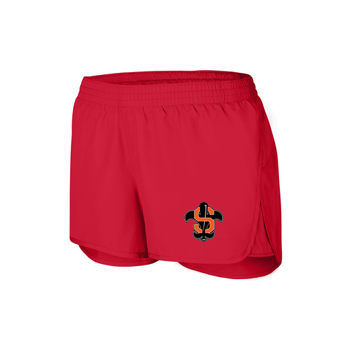 [2430.040.XS-LOGO2] Women's Performance Shorts (Female Adult XS, Red, Logo 2)