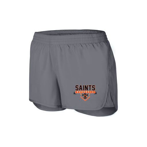 [2430.059.XS-LOGO1] Women's Performance Shorts (Female Adult XS, grey, Logo 1)