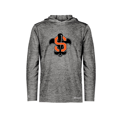 [FOLHCGBK-AS-LOGO2] Decker Men's Charge Hoodie (Adult S, Black, Logo 2)