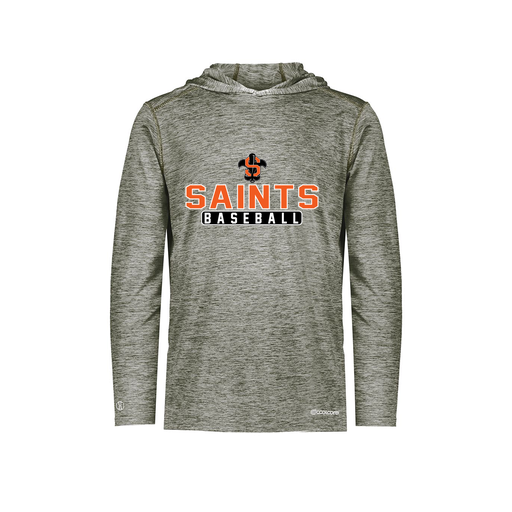 [FOLHCGGY-YS-LOGO3] Decker Youth Charge Hoodie (Youth S, Gray, Logo 3)